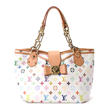 Louis Vuitton Multicolor Annie Gm White