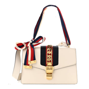 Gucci Calfskin Small Sylvie Shoulder Bag