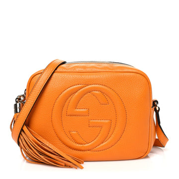 Gucci Pebbled Calfskin Small Soho Disco