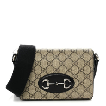 Gucci Gg Supreme Mini Horsebit Shoulder