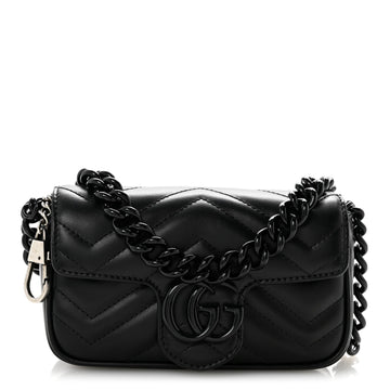Gucci Calfskin Matelasse Monochrome Gg