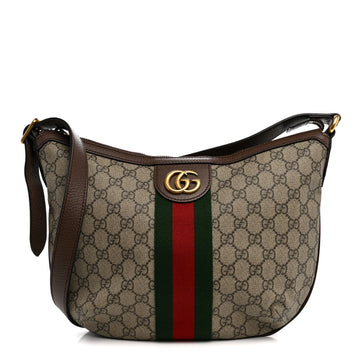 Gucci Gg Supreme Web Small Ophidia Half