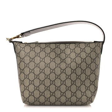 Gucci Gg Supreme Textured Calfskin Web