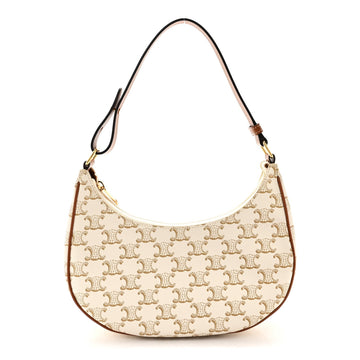 Celine Canvas Calfskin Ava Triomphe