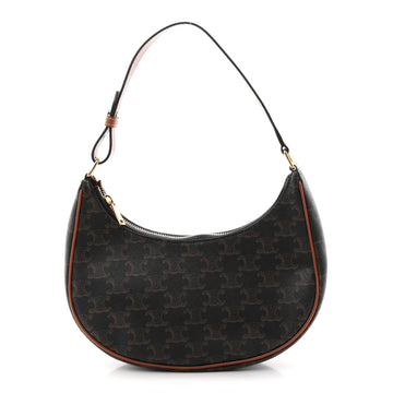 Celine Triomphe Canvas Calfskin Ava