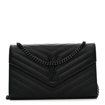 Saint Laurent Grain De Poudre Matelasse