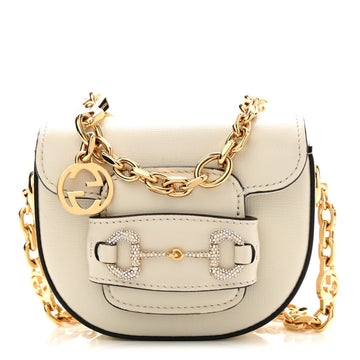Gucci Azalea Calfskin Crystal Gg Mini