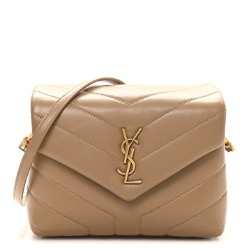 Saint Laurent Calfskin Y Quilted Toy
