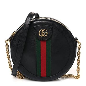 Gucci Grained Calfskin Web Mini Ophidia