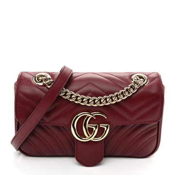 Gucci Calfskin Matelasse Mini Gg Marmont