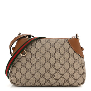 Gucci Gg Supreme Textured Calfskin Small