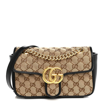 Gucci Matelasse Diagonal Mini Gg Marmont
