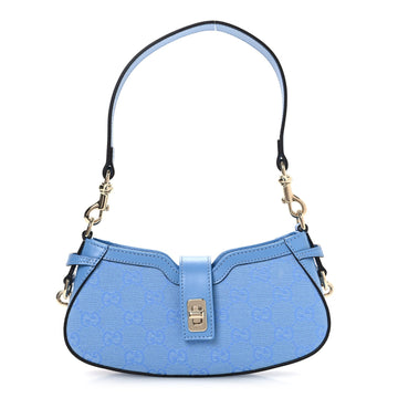Gucci Calfskin Mini Moon Side Shoulder