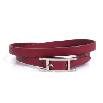 Hermes Api Bracelet Dark Red/Silver