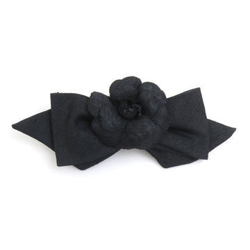 Chanel Camellia Ribbon Barrette