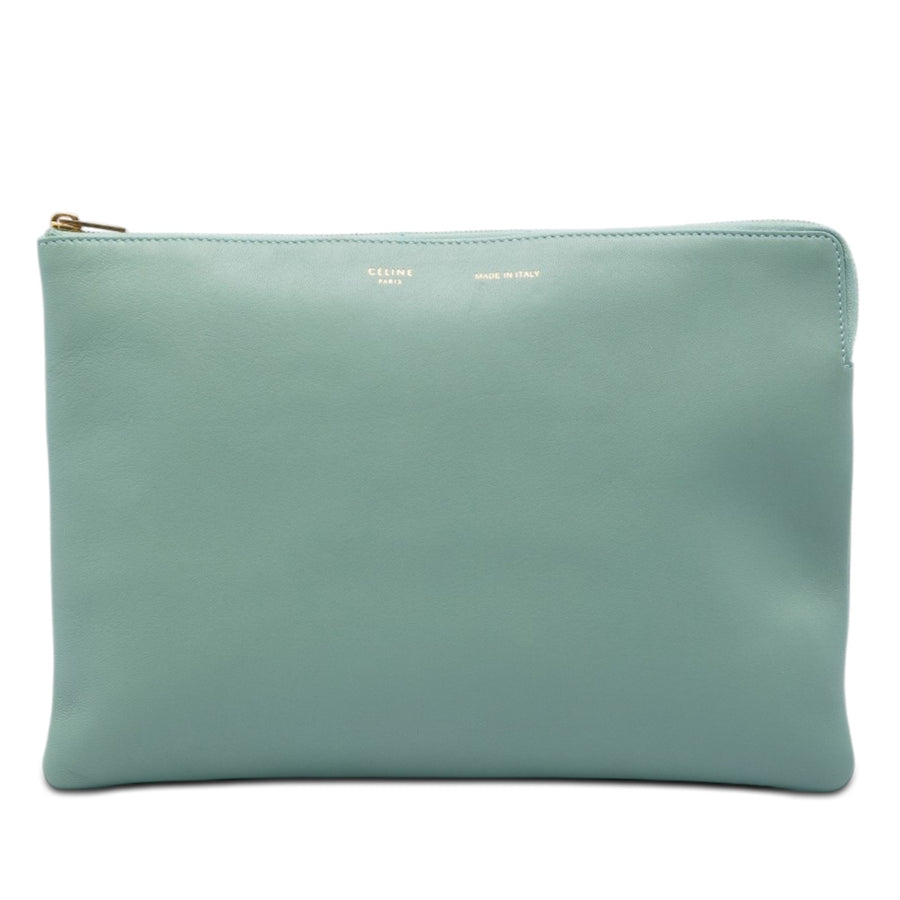 Celine Lambskin Solo Clutch Pre-Loved