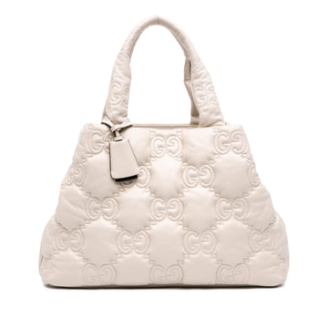 Gucci Large Gg Matelasse Calfskin Tote