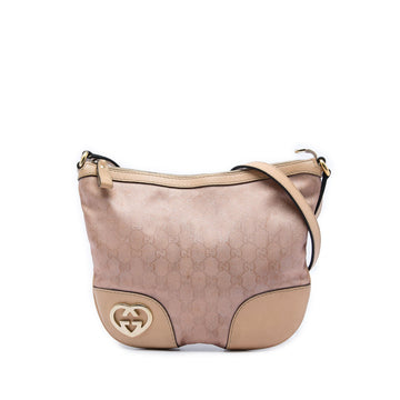 Gucci Gg Canvas Lovely Crossbody Pre-