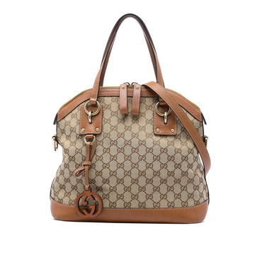 Gucci Medium Gg Canvas Charm Dome