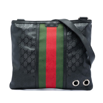 Gucci Gg Imprime Web Crossbody Pre-Loved