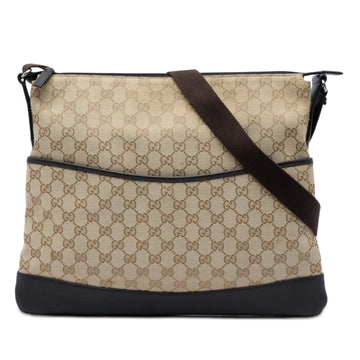 Gucci Gg Canvas Crossbody Pre-Loved Bag