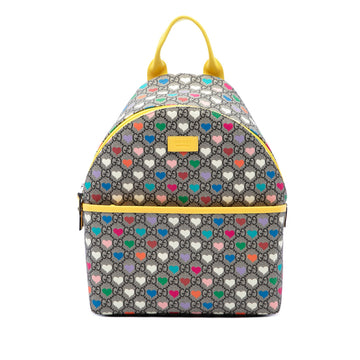 Gucci Kids Gg Supreme Web Hearts