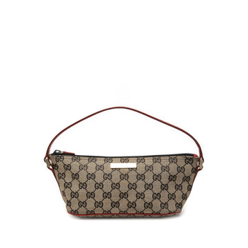 Gucci Gg Canvas Boat Pre-Loved Shoulder