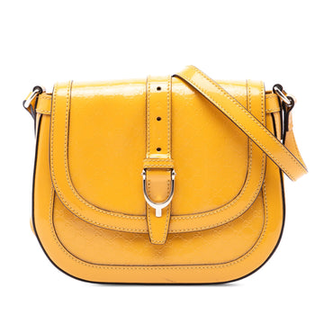 Gucci Small Microssima Patent Stirrup