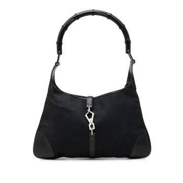 Gucci Canvas Bamboo Jackie Hobo Pre-