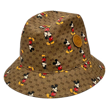 Gucci Beige Dark Brown Multi Polyester