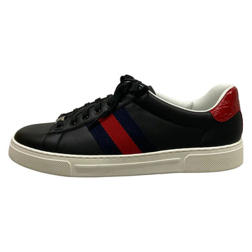 Gucci Ace Black White Dark Navy Red