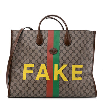 Gucci Gg Supreme Fake/Not Large Retro