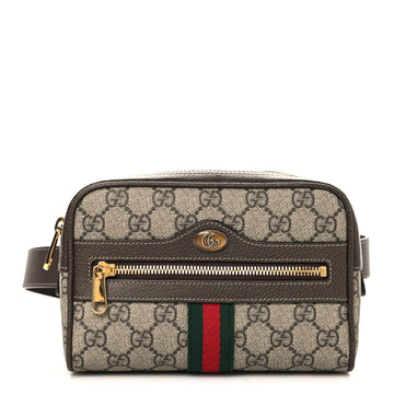 Gucci Gg Supreme Web Small Ophidia Belt