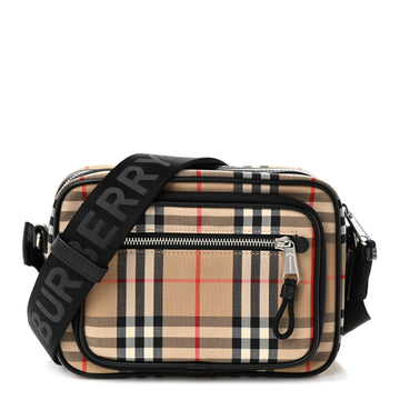 Burberry Canvas Check Paddy Messenger