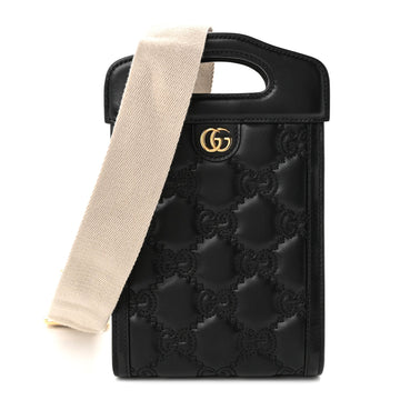 Gucci Calfskin Gg Matelasse Mini Top