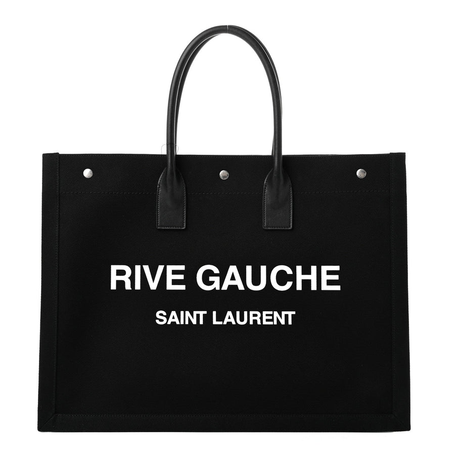 Saint Laurent Linen Calfskin Rive Gauche