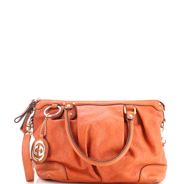 Sukey Top Handle Satchel Guccissima