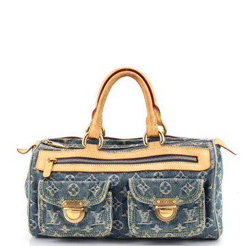 Louis Vuitton Neo Speedy Bag Denim