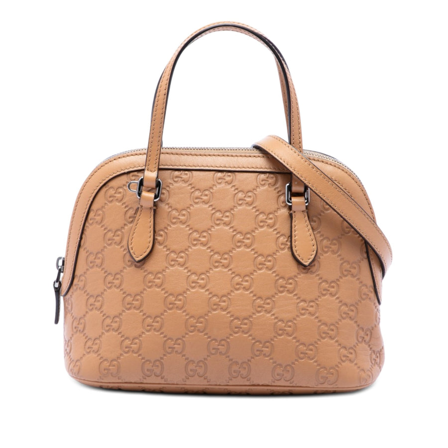 Gucci Mini Ssima Dome Satchel Pre-Loved