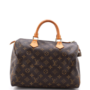 Louis Vuitton Speedy Handbag Canvas 30