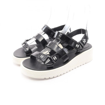 Chanel Coco Mark Sandals Platform Shoes
