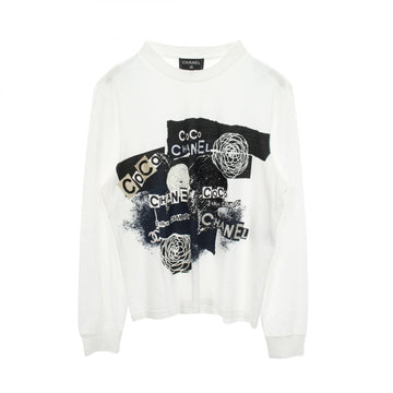 Chanel Coco Mark Camellia Sequins Shirt