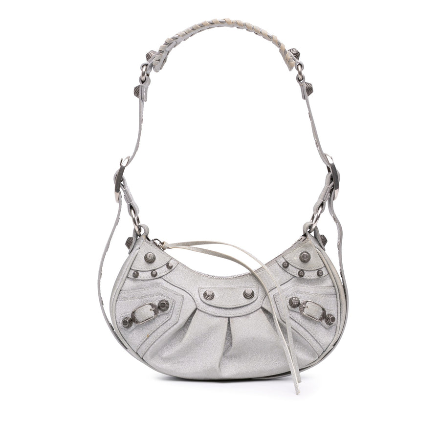 Balenciaga Sparkling Fabric Motocross Le