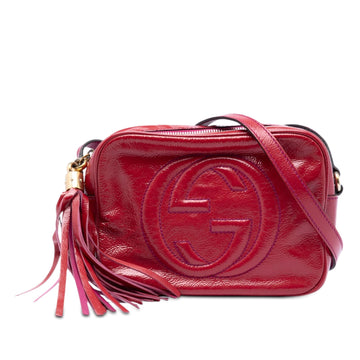 Gucci Patent Soho Disco Crossbody Pre-