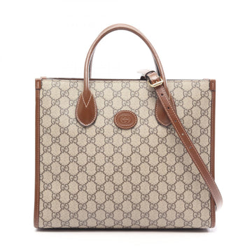 Gucci Gg Supreme Shoulder Tote Handbag