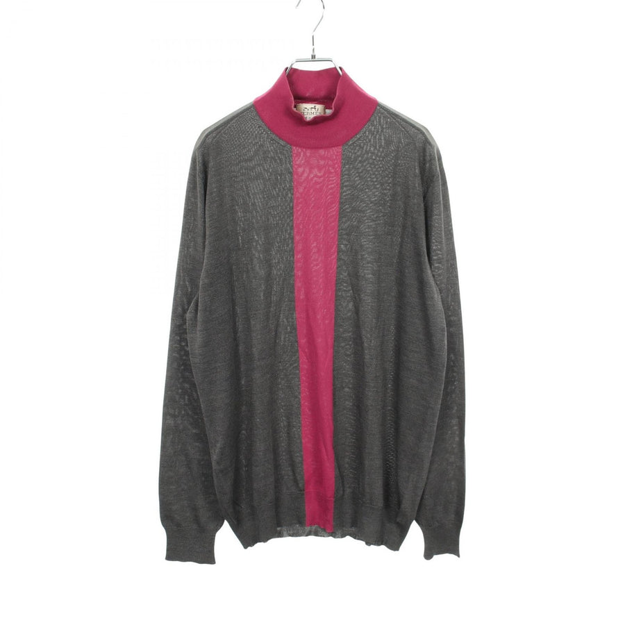 Hermes Turtleneck Sweater Knitwear Silk