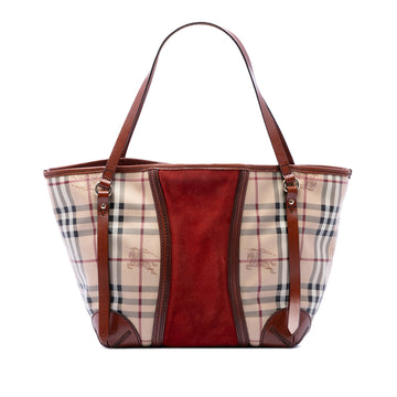 Burberry Small Haymarket Check Coated