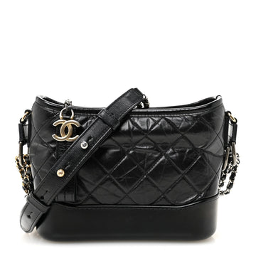 Chanel Aged Calfskin Quilted Small