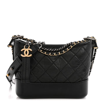 Chanel Aged Calfskin Quilted Small