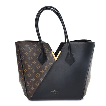 Louis Vuitton Calfskin Kimono Tote Black
